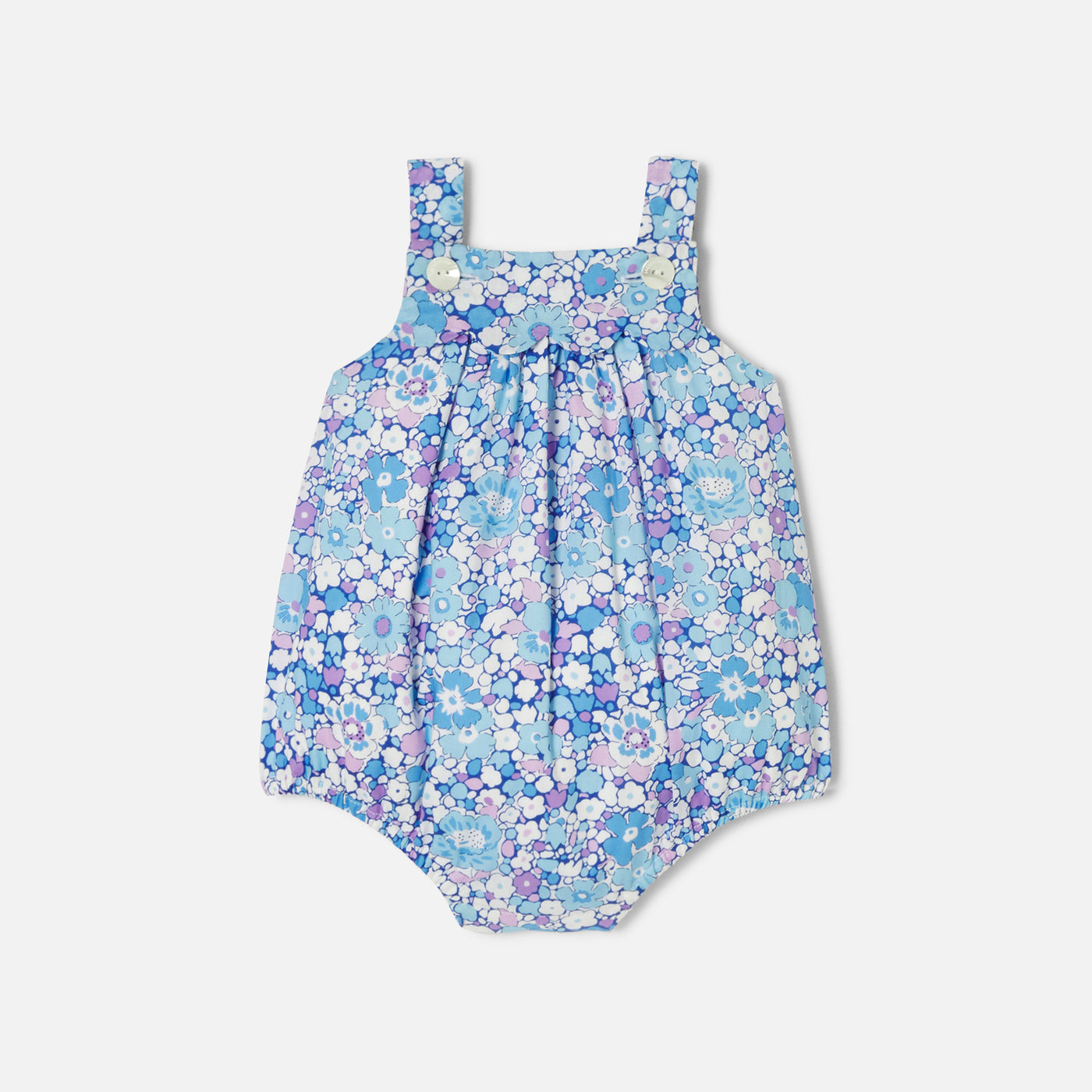 0 QTY / BLEU/MULTICO PAP COMBINAISON/ BLOOMER CORNELIE