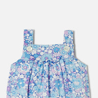 0 QTY / BLEU/MULTICO PAP COMBINAISON/ BLOOMER CORNELIE