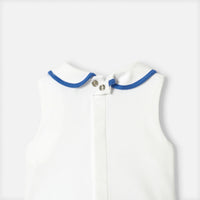 1 QTY / BLANC/MULTICO PAP ENSEMBLE CASSIOPEE