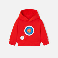 0 QTY / ROUGE VIF PAP SWEAT CRETOIS