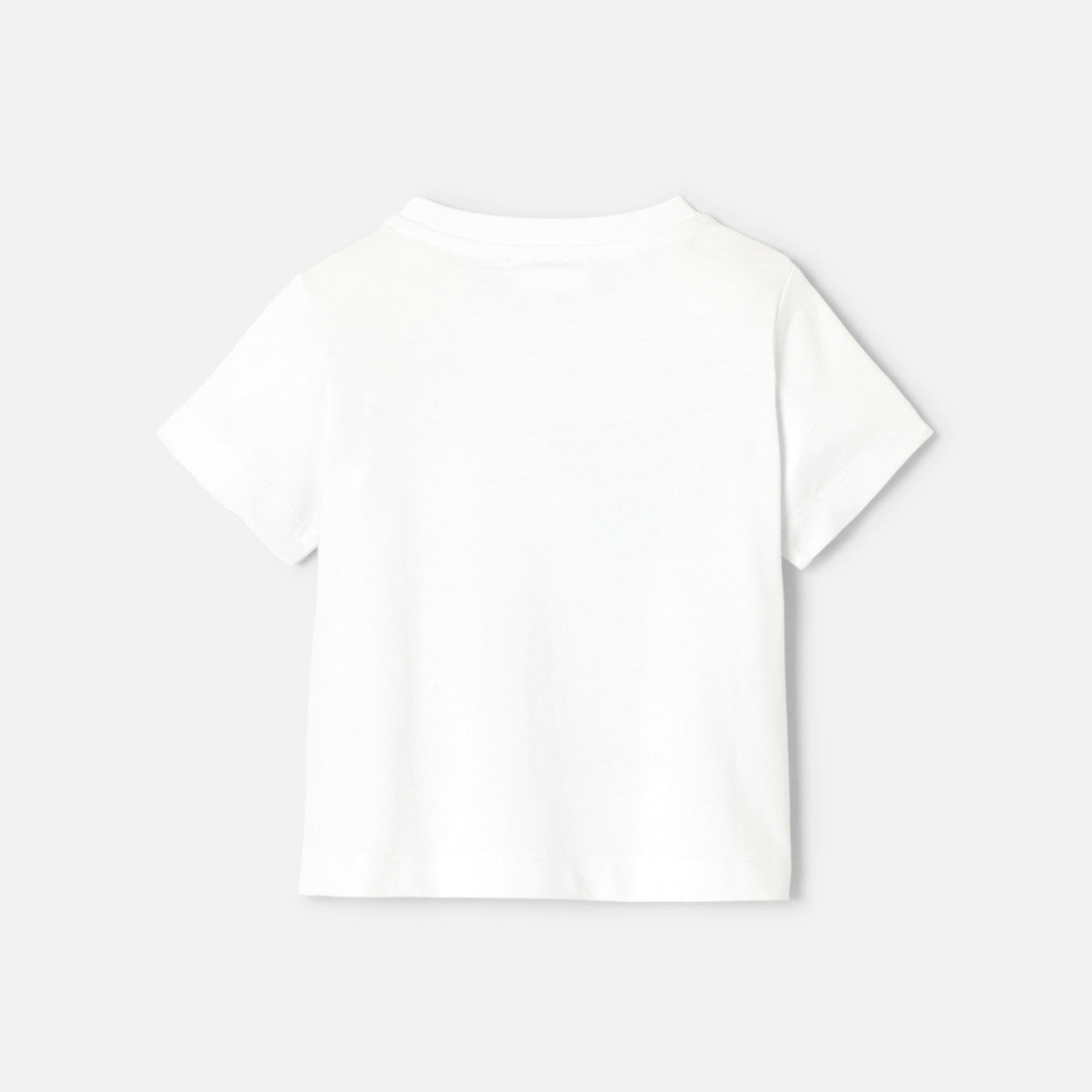 15 QTY / BLANC JACADI PAP TEE-SHIRT COSSE