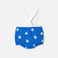 589 QTY / BLANC/MULTICO PAP COMBINAISON/ BLOOMER COREN