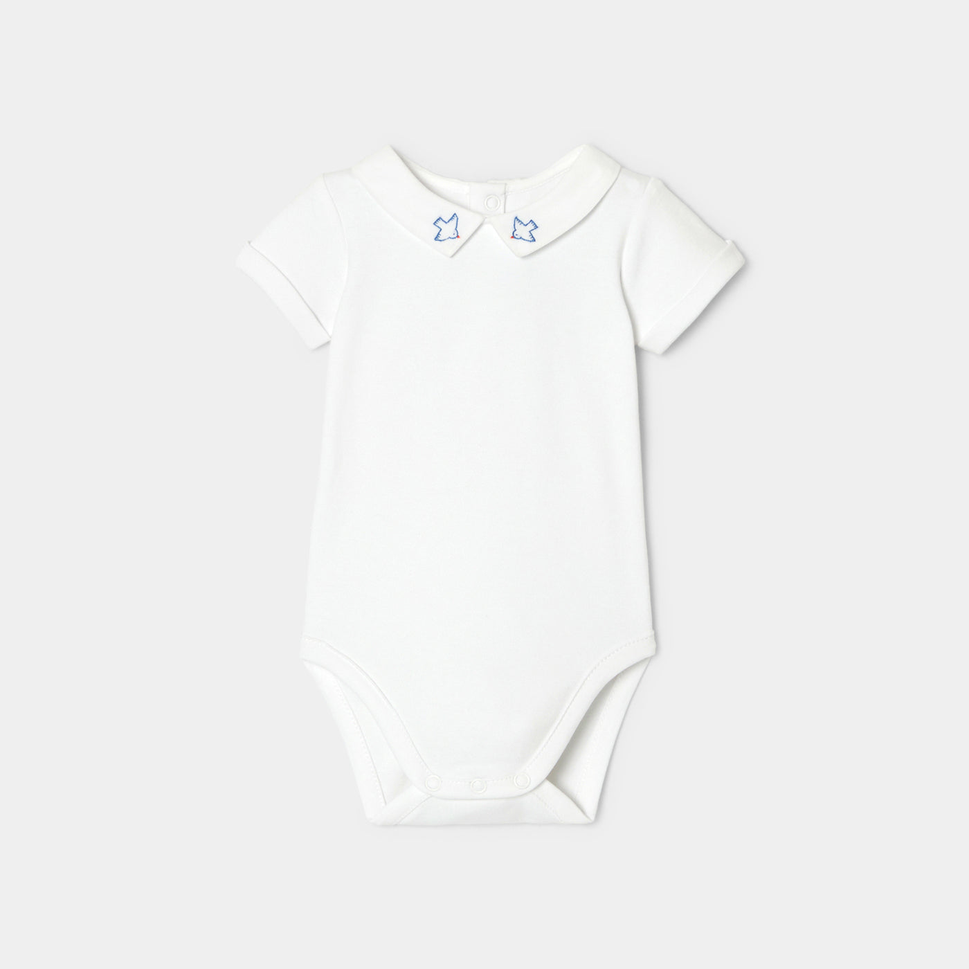 0 QTY / BLANC JACADI PAP BODY DE DESSUS COUCOU