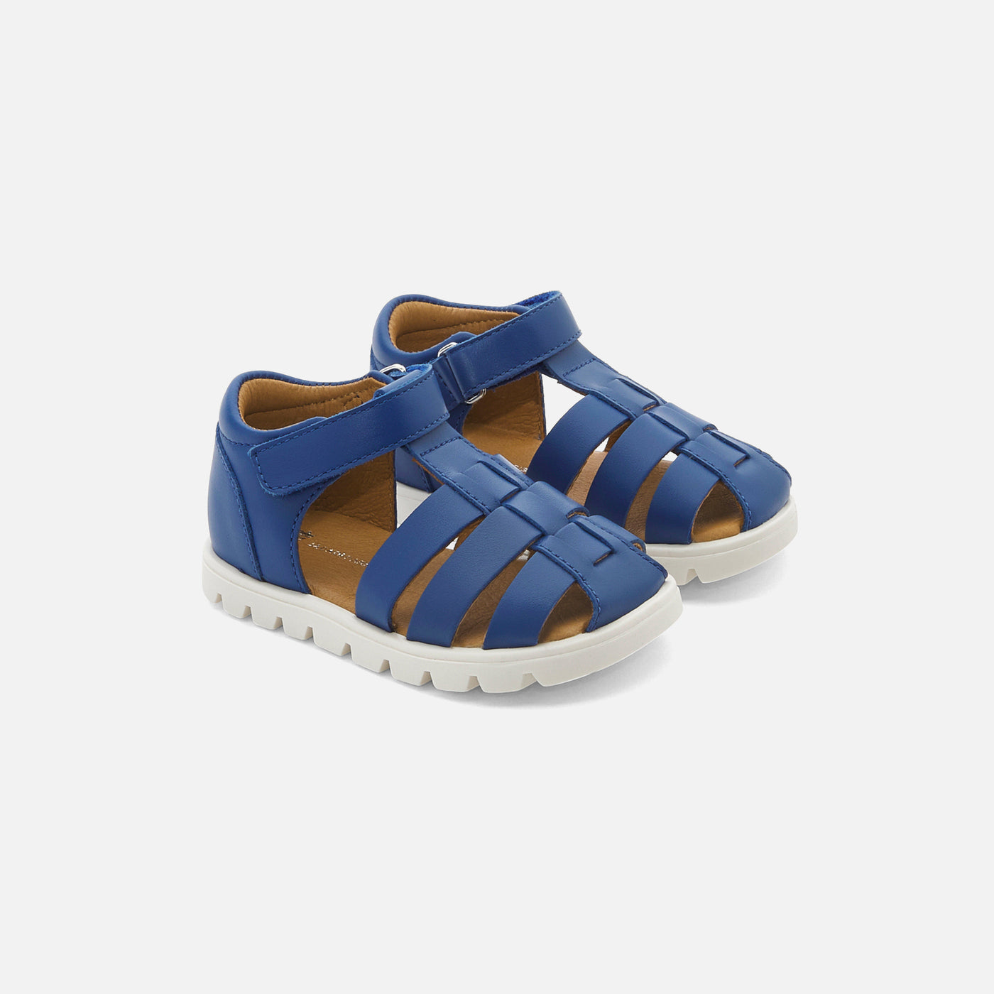 87 QTY / BLEU CHAUSSURES CUIR ALPHONSE