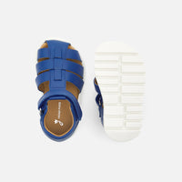 87 QTY / BLEU CHAUSSURES CUIR ALPHONSE