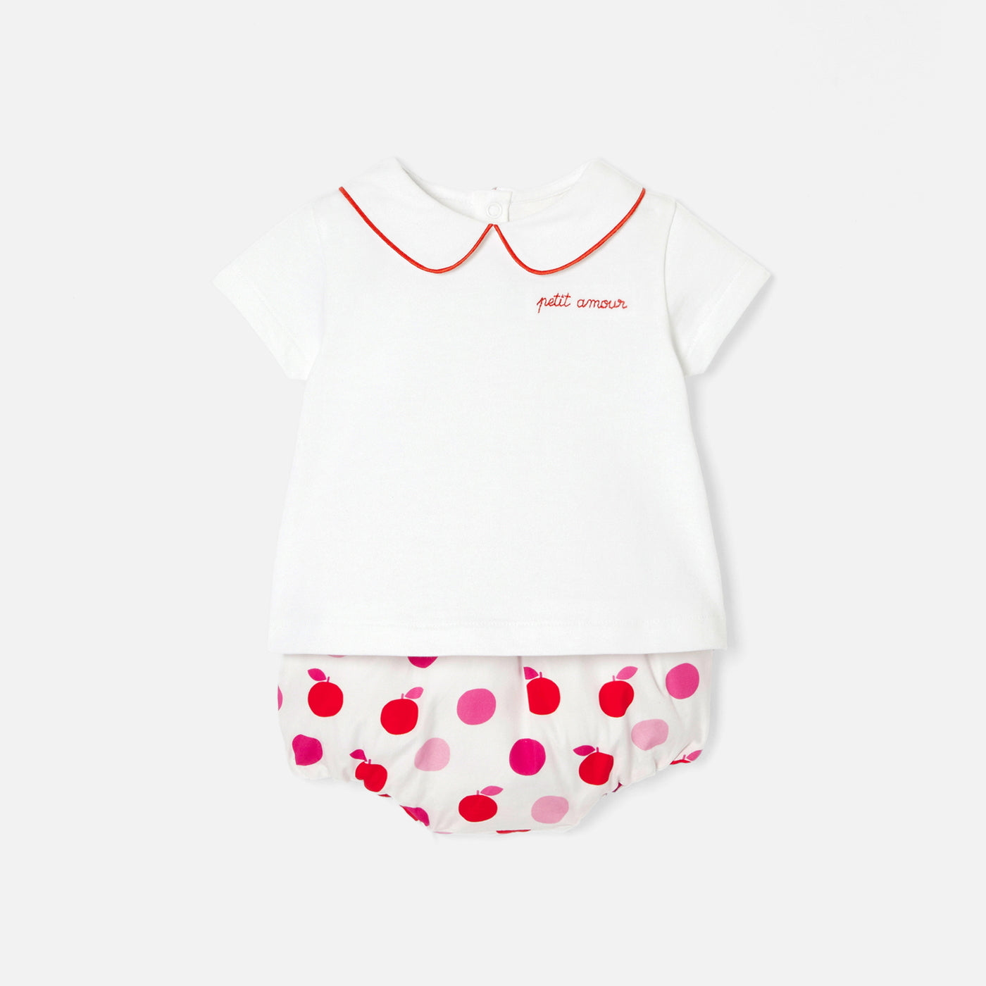 566 QTY / BLANC/MULTICO PAP ENSEMBLE CACTUS