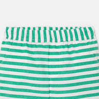 31 QTY / BLANC/VERT PAP SHORT / BERMUDA COQ