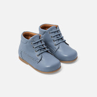 0 QTY / BLEU CHAUSSURES CUIR FRIMOUSSE COL