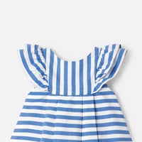 143 QTY / BLEU/BLANC PAP ROBE CAURORE