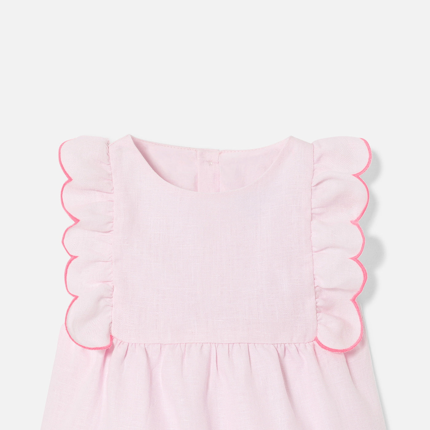 217 QTY / ROSE PALE  PAP COMBINAISON/ BLOOMER CARAMELLE