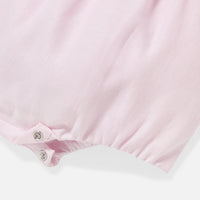 217 QTY / ROSE PALE  PAP COMBINAISON/ BLOOMER CARAMELLE