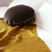 Plaid Copertina en gaze de coton - Moutarde