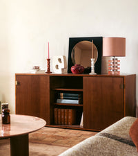Grand buffet Sorella en bois - Noir