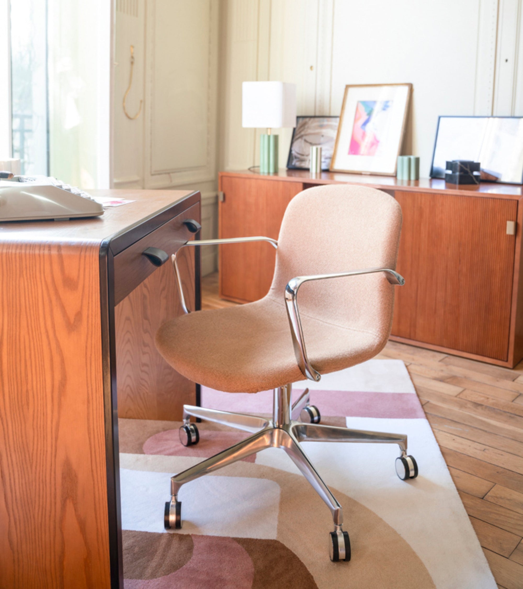 Chaise de bureau Osvaldo - Beige