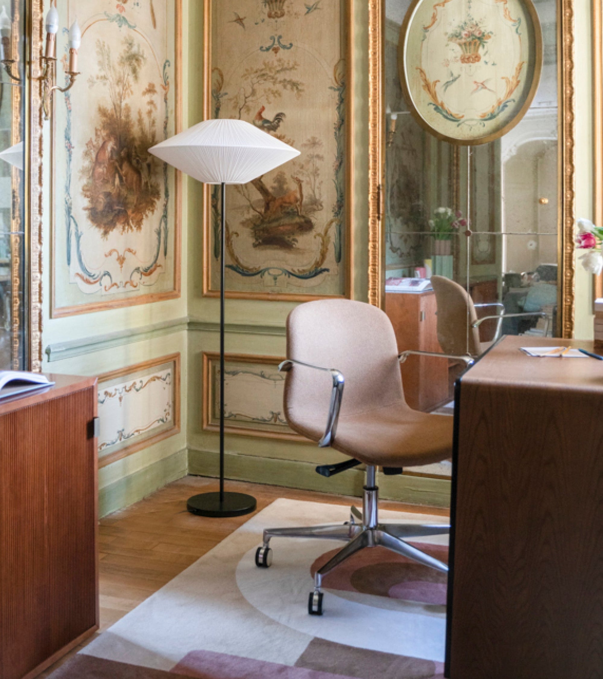 Chaise de bureau Osvaldo - Beige