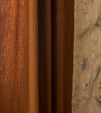 Rideau Bambina en gaze de coton - Marron
