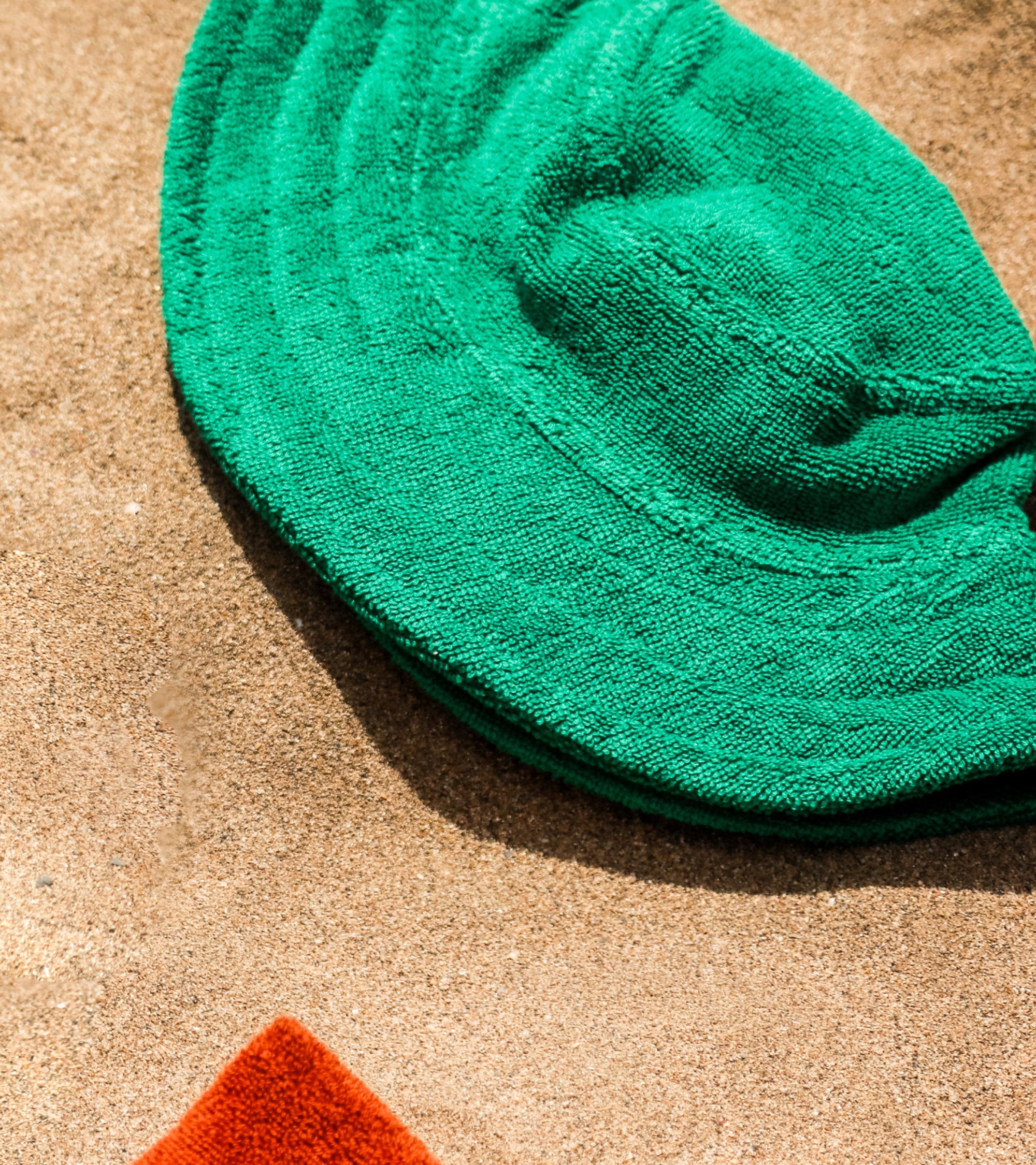 Bob de plage Maremma en éponge - Vert