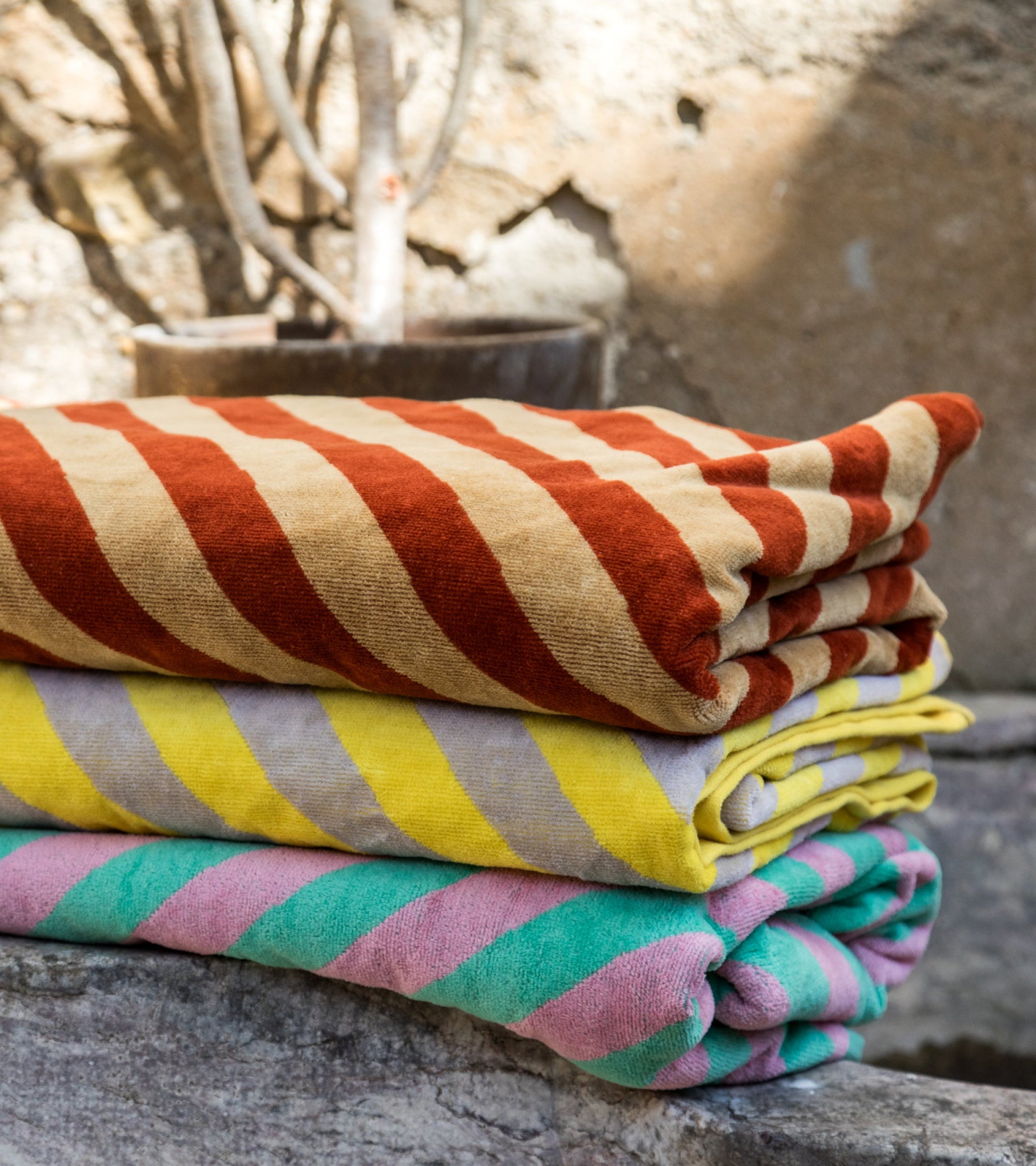 Beach towel - Brique Et Beige