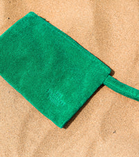 Trousse de plage Maremma en éponge - Vert