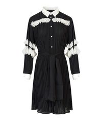 Chemise longue Poésie - Black