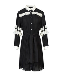 Chemise longue Poésie - Black