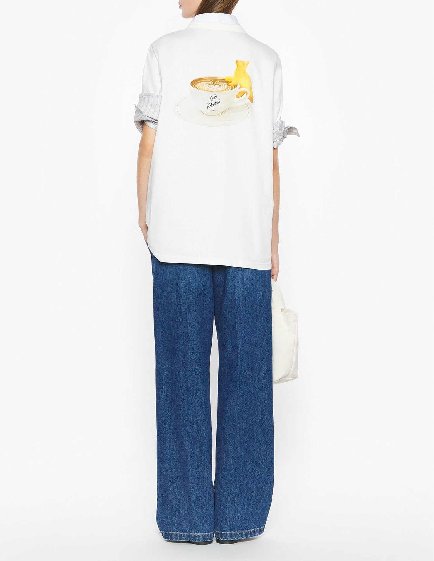 Cappuccino short-sleeved T-shirt - Tapioca