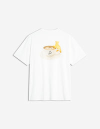 Cappuccino short-sleeved T-shirt - Tapioca