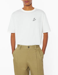 Cappuccino short-sleeved T-shirt - Tapioca