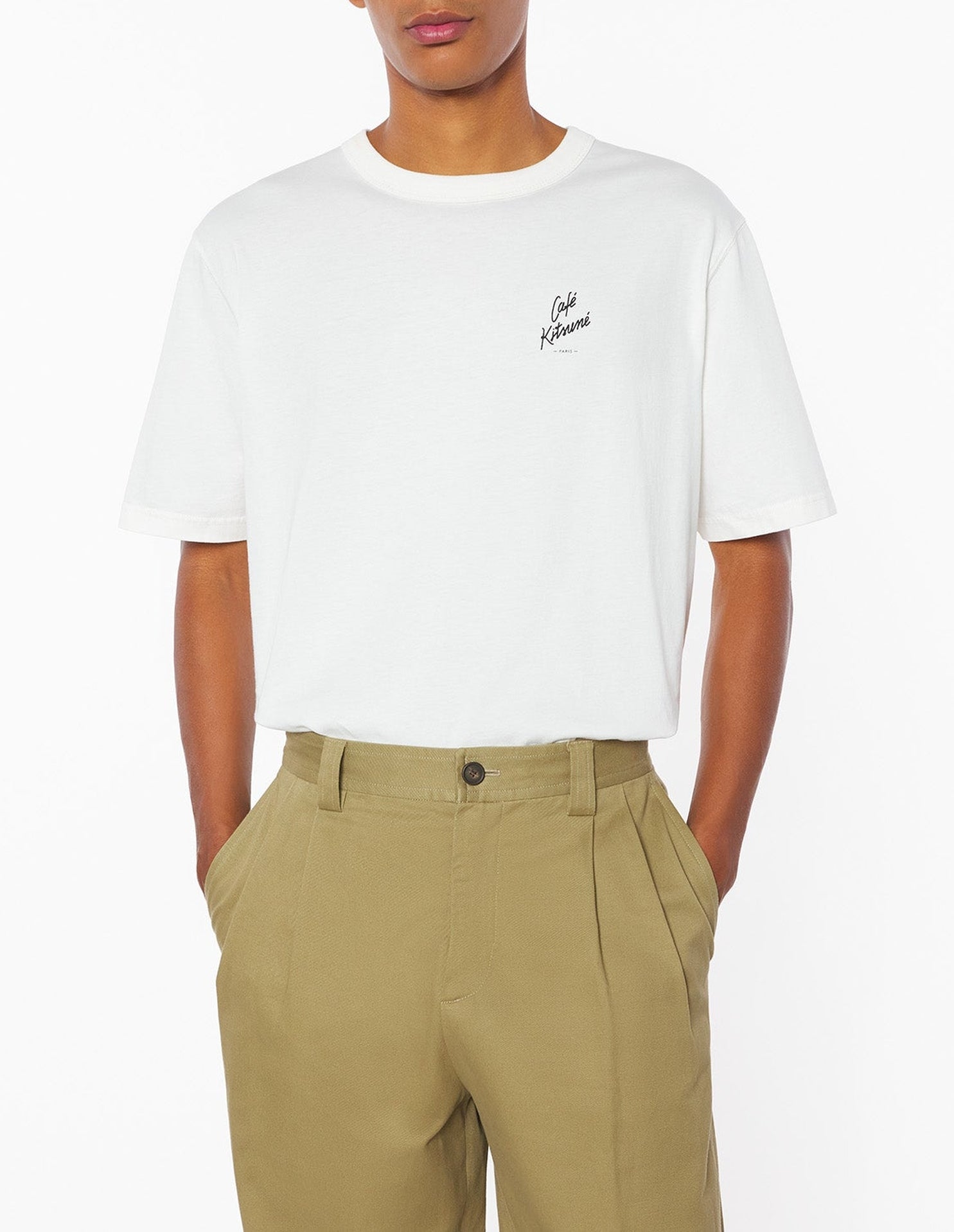 Cappuccino short-sleeved T-shirt - Tapioca