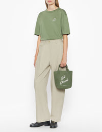 Café Kitsuné short-sleeved T-shirt - Bay Leaf