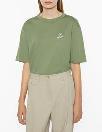 Café Kitsuné short-sleeved T-shirt - Bay Leaf
