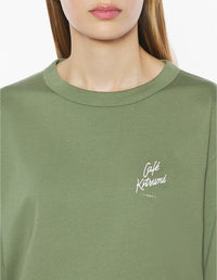 Café Kitsuné short-sleeved T-shirt - Bay Leaf