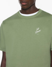 Café Kitsuné short-sleeved T-shirt - Bay Leaf
