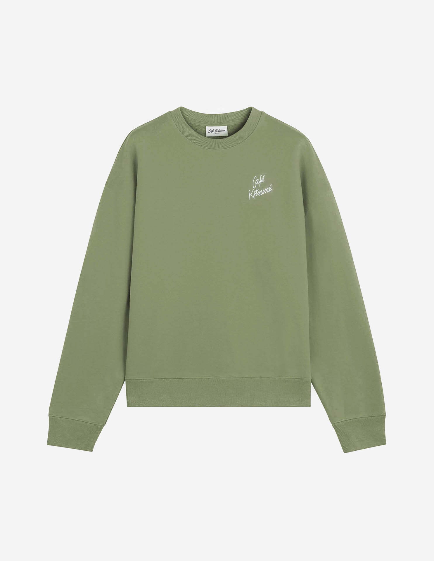 Café Kitsuné Relax Sweatshirt - Bay Leaf