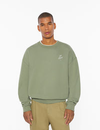 Café Kitsuné Relax Sweatshirt - Bay Leaf