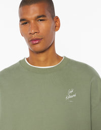 Café Kitsuné Relax Sweatshirt - Bay Leaf