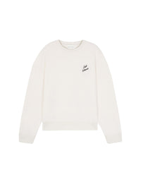 Café Kitsuné embroidered sweatshirt - Tapioca