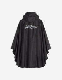 Foldable Poncho Café Kitsuné - Black