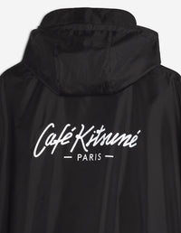 Foldable Poncho Café Kitsuné - Black