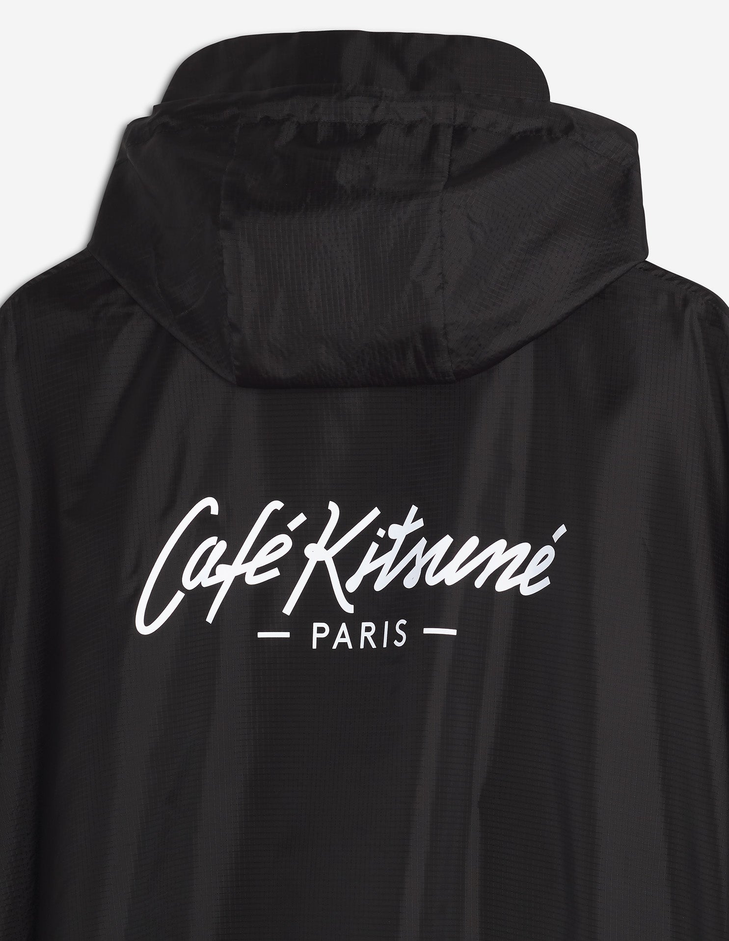 Foldable Poncho Café Kitsuné - Black