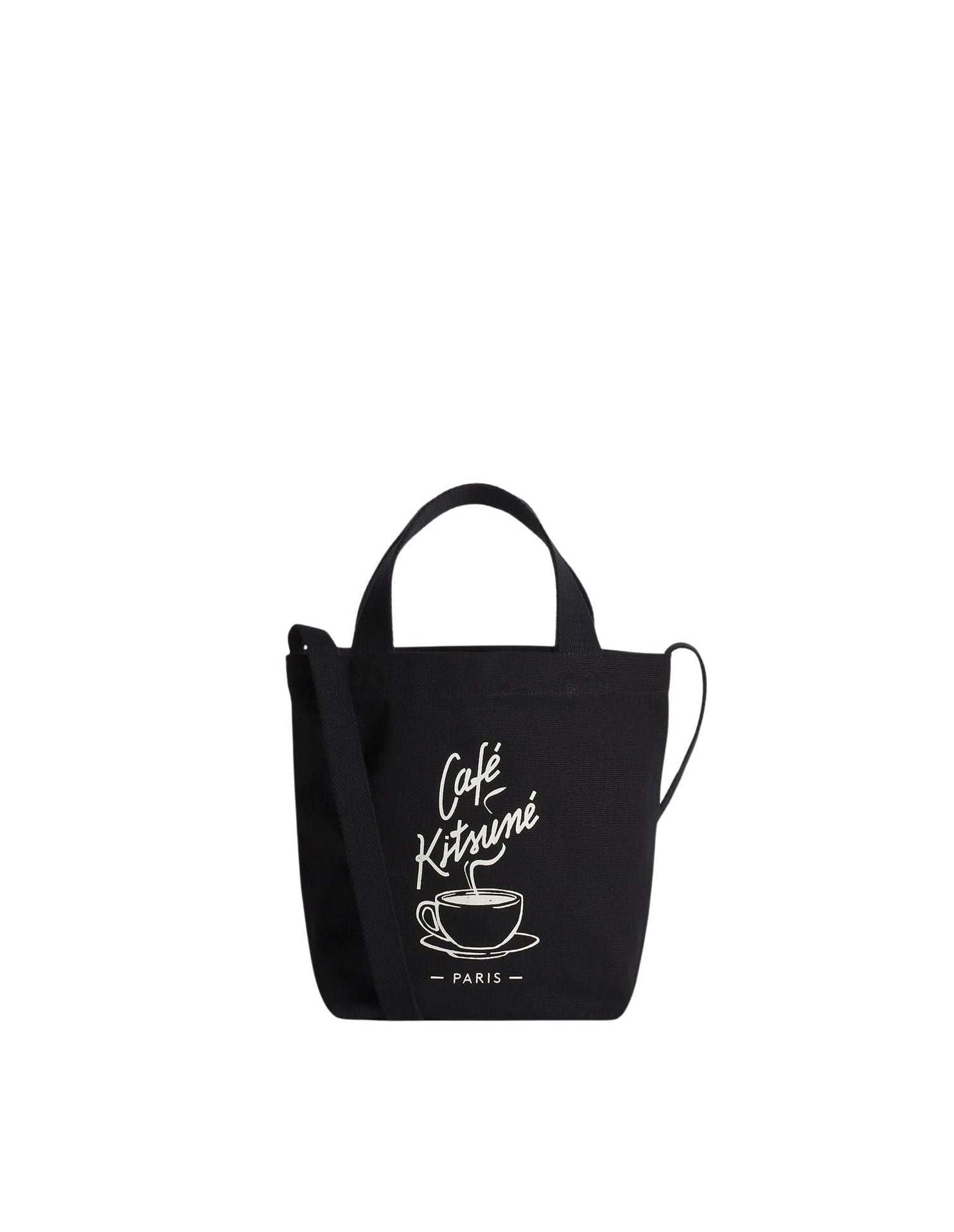 Coffee Cup mini shopping bag - Black