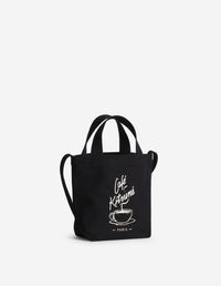 Coffee Cup mini shopping bag - Black