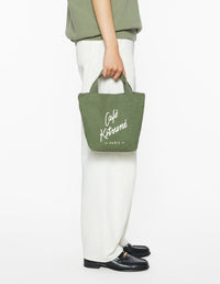 Mini shopping bag Café Kitsuné - Bay Leaf