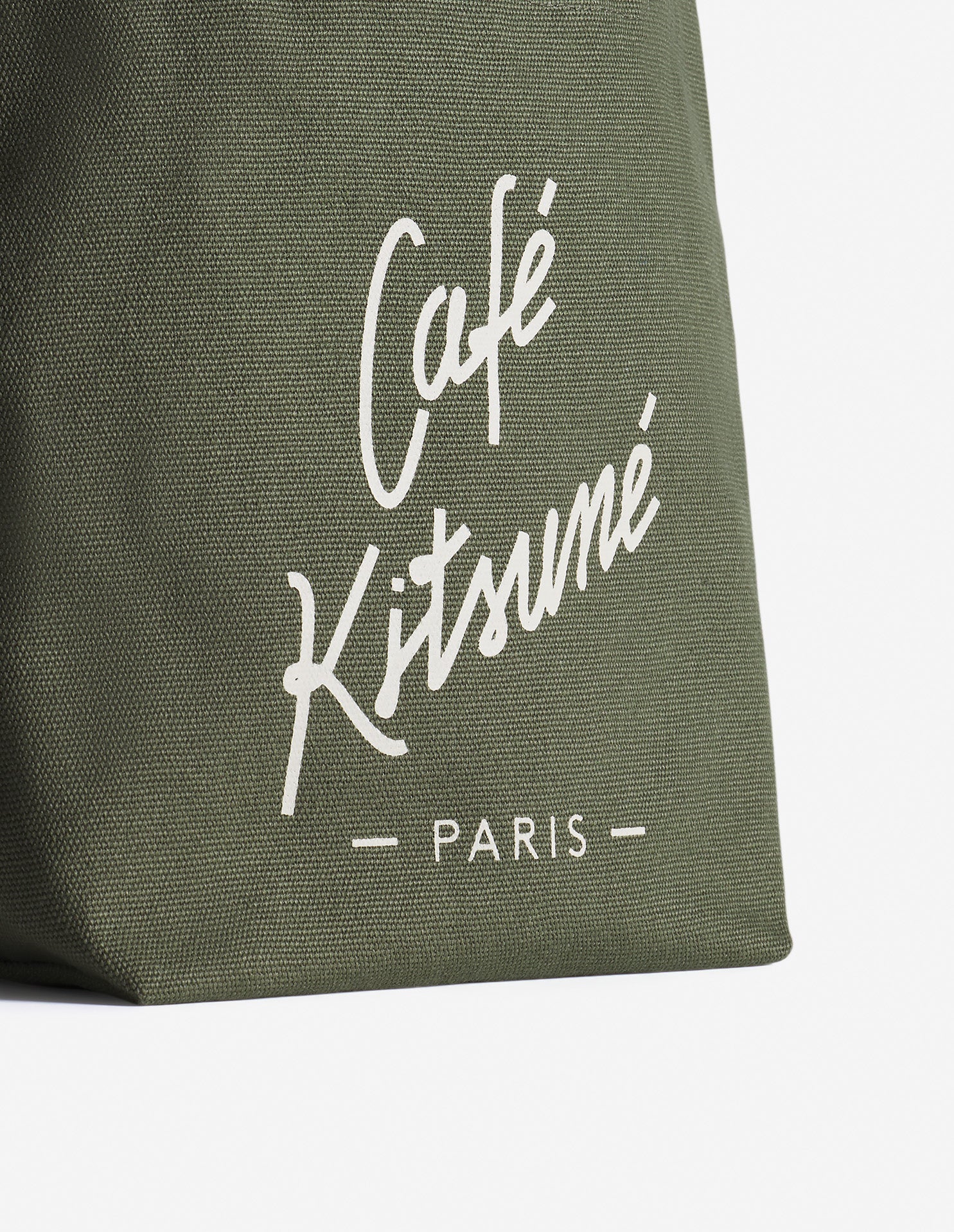 Mini shopping bag Café Kitsuné - Bay Leaf