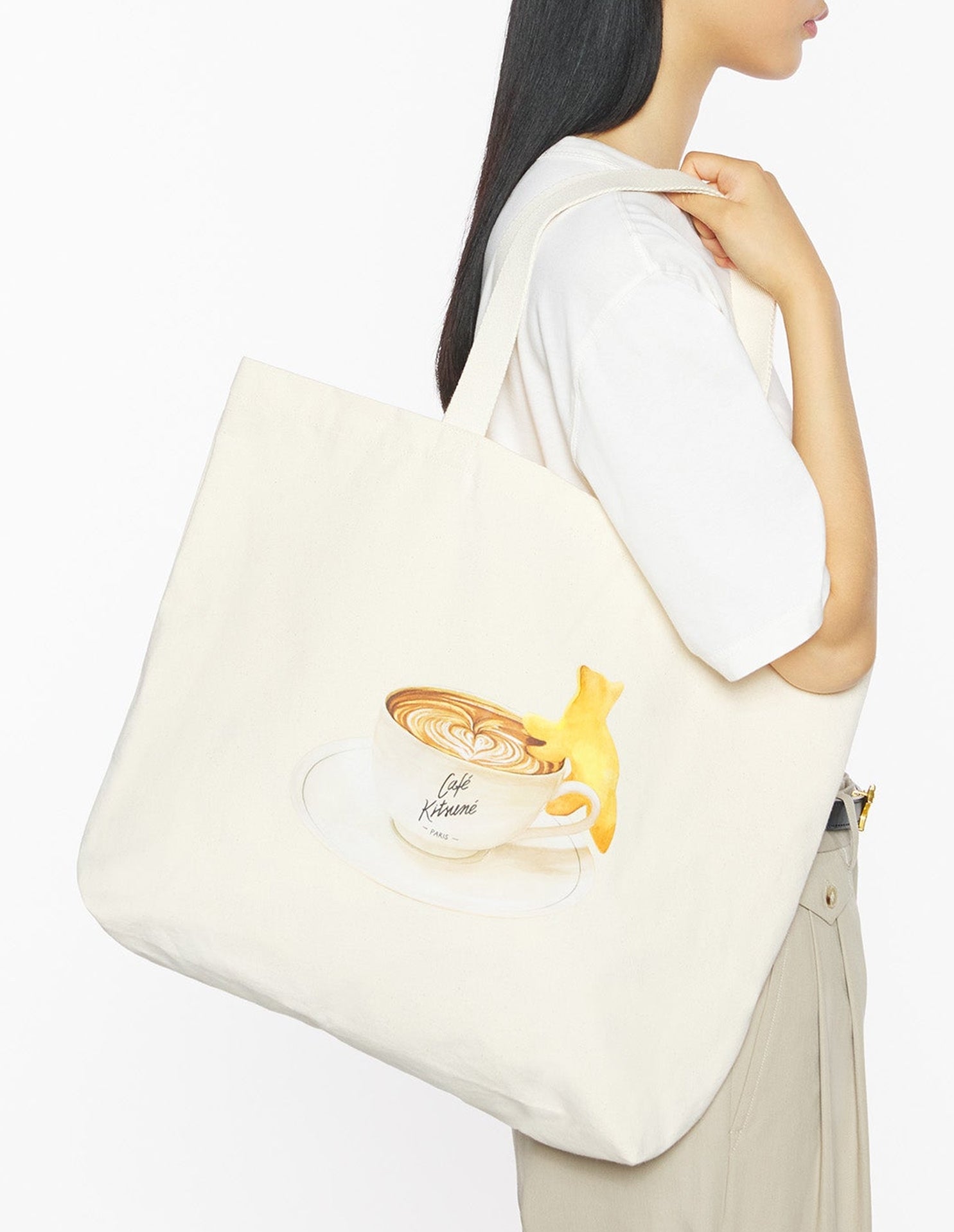 Cappuccino shopping bag - Tapioca