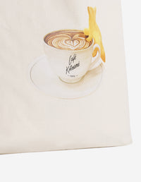 Cappuccino shopping bag - Tapioca