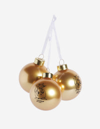 Christmas Tree Ornaments - Light Gold