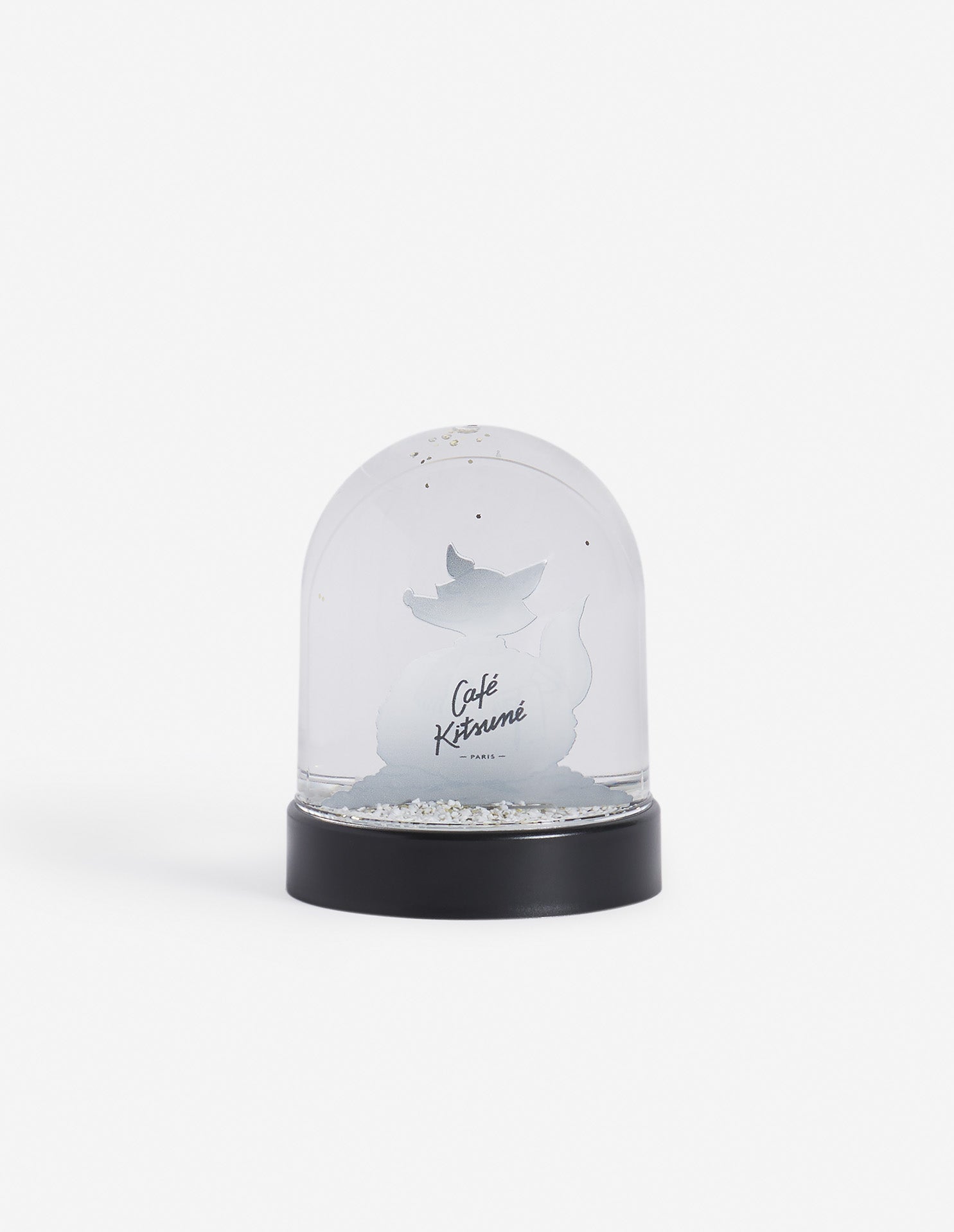 Barista Fox Snowglobe - Multicolor