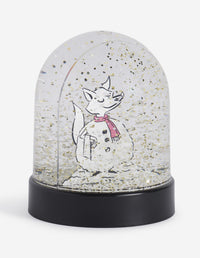 Barista Fox Snowglobe - Multicolor