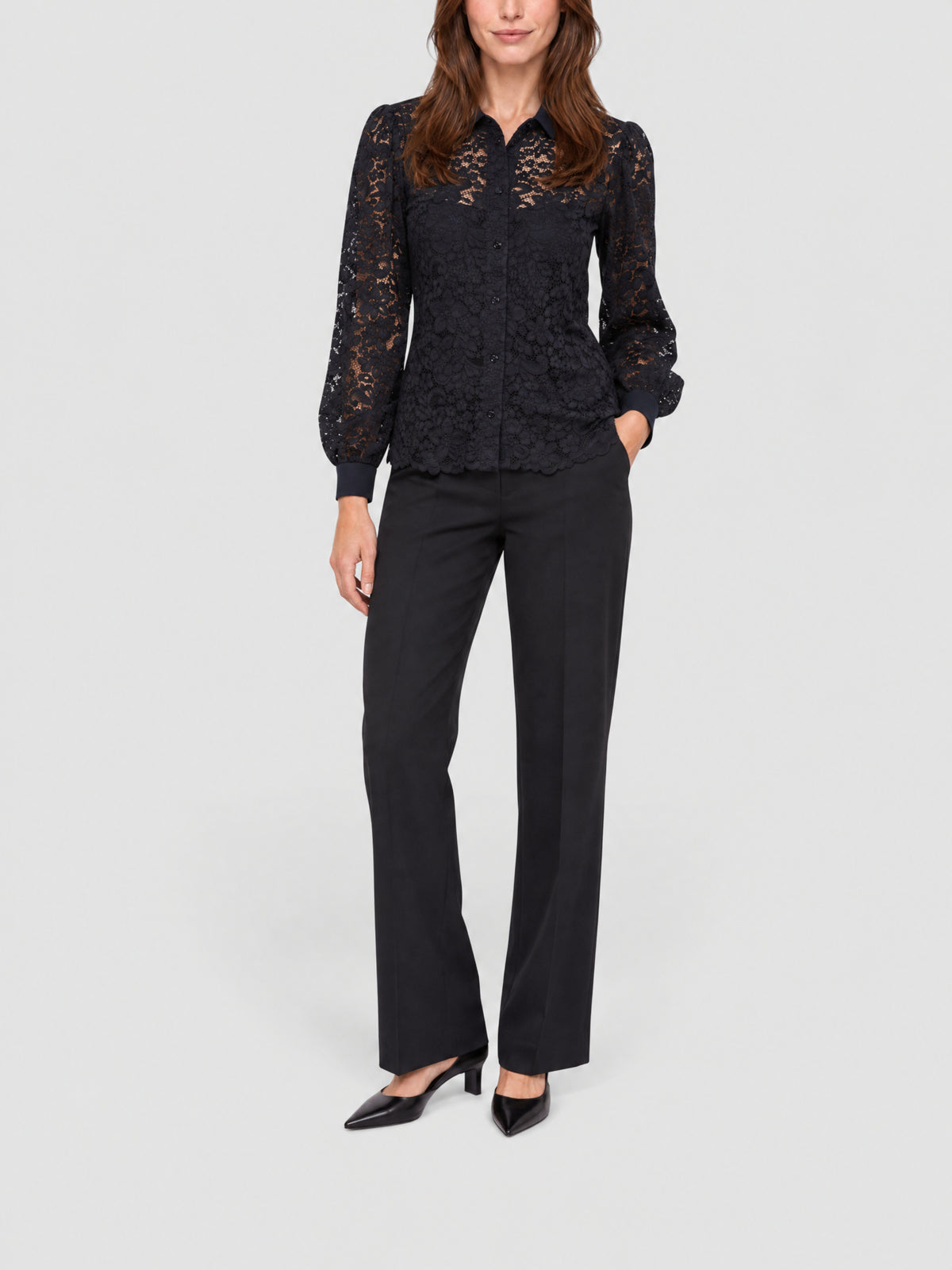 Chemise en coton - Marine